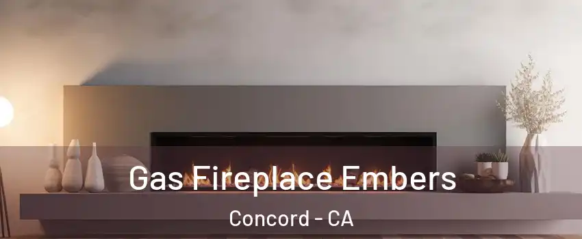Gas Fireplace Embers Concord - CA