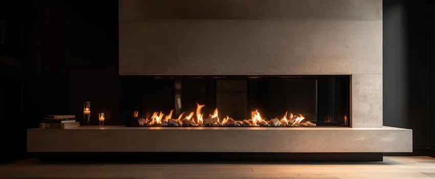 Gas Fireplace Ember Bed Design Services in Concord, California
