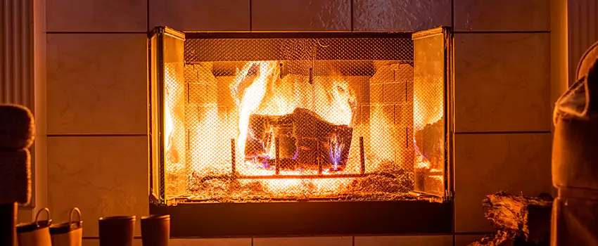 Mendota Hearth Landscape Fireplace Installation in Concord, California