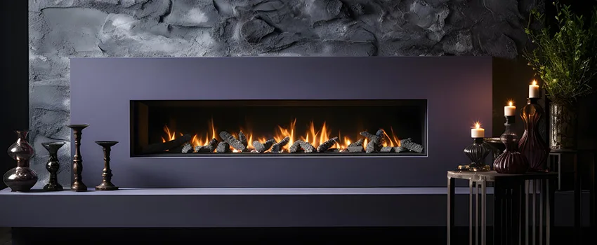 Ember Bed for Ventless Gas Fireplace in Concord, CA